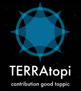 テラトピ（TERRAtopi）ロゴ